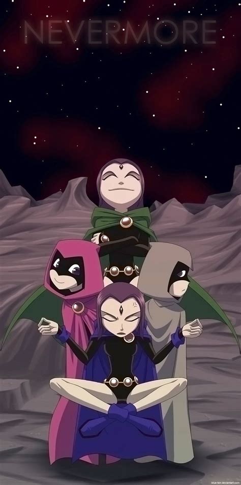 Two? Sides - Raven and Raven by ~Blue-Ten on deviantART | Raven teen titans, Teen titans ...