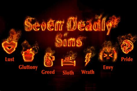 What are the seven deadly sins? | Bibleinfo.com