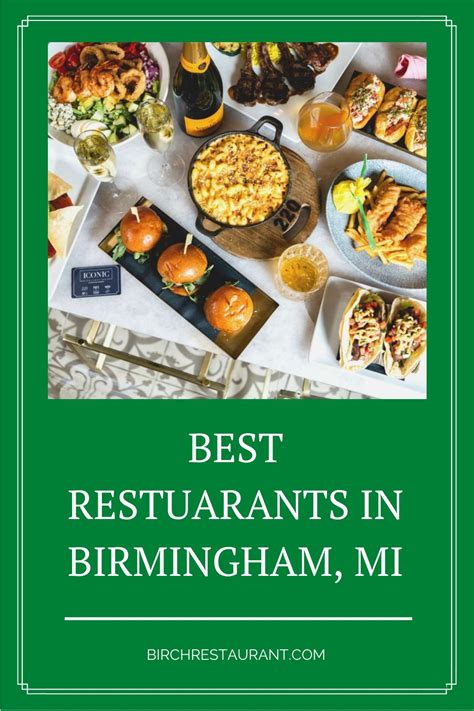 15 Best Restuarants in Birmingham, MI 2023