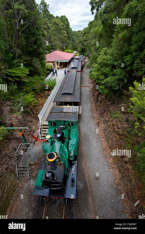 West coast wilderness railway Strahan Tasmania Australia Stock Photo - Alamy