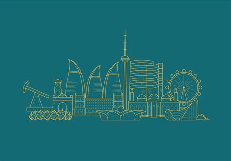 Baku City on Behance