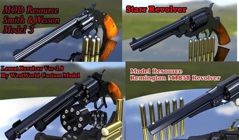 MOD Resource Revolver pack | Red Dead Redemption 2 Mod Download