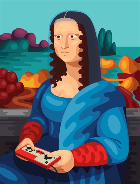 Beata Obscura - Video game devices of 90s in famous paintings Video Game Devices, Nintendo ...