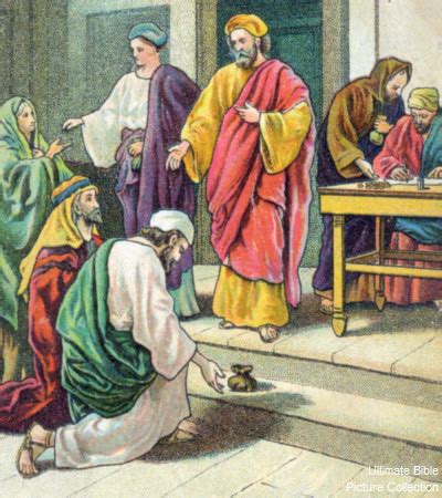 Acts 5 Bible Pictures: Ananias lying to Peter