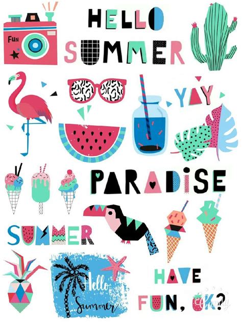 My Paradise Free Stickers Printable #summer#paradise#vacation#free# ...