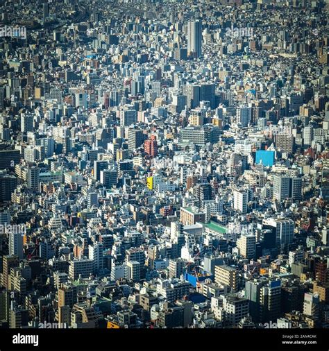 An aerial view of Tokyo, Japan Stock Photo - Alamy