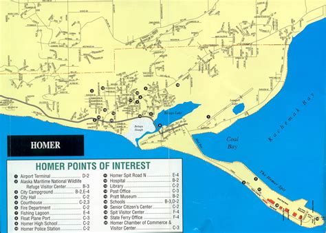 Homer Alaska Map - Homer Alaska • mappery