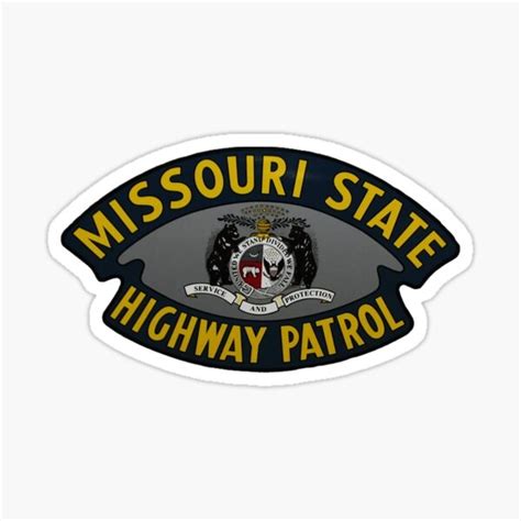 "Missouri State Highway Patrol " Sticker for Sale by lawrencebaird ...