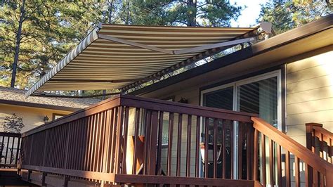 Retractable Fabric Awnings | Awning Pros, Inc. | Folsom, CA | Fabric ...