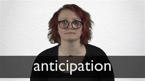 How to pronounce ANTICIPATION in British English - YouTube