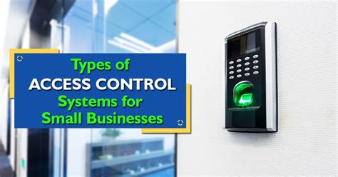 Types of Access Control Systems for Small Businesses - IT Support Dallas | Managed IT Services ...