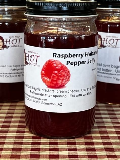 Raspberry Habanero Pepper Jelly – The Peanut Patch