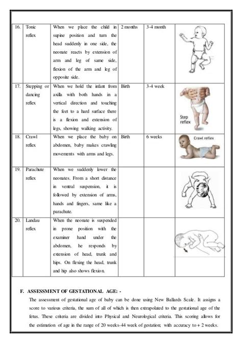 Newborn Assessment Reflexes