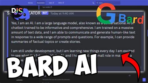 How to make a GOOGLE BARD AI command for your discord bot! || Discord.js V14 - YouTube