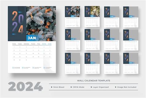 Calendar 2024 Psd File Download - Pavia Beverlee