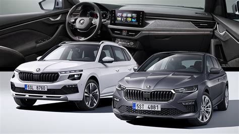 2024 Skoda Scala And Kamiq Facelift Debut With Mild Visual And Tech ...