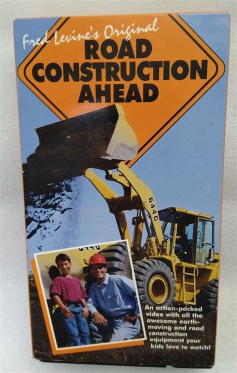 VHS Road Construction Ahead (VHS, 1991, Fred Levine Productions) - VHS Tapes