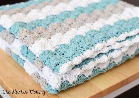 Ravelry: Shell Stitch Baby Blanket by Amy Ramnarine | Crochet shell stitch, Baby blanket crochet ...