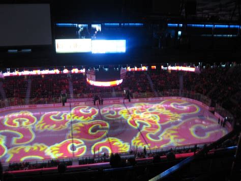 Scotiabank Saddledome / The arena opened on october 15, 1983, and is the current home to the ...