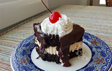 Copycat Shoney's Hot Fudge Sundae Cake (Bob's Big Boy) - Biscuits and Basil Copycat Shoney's Hot ...