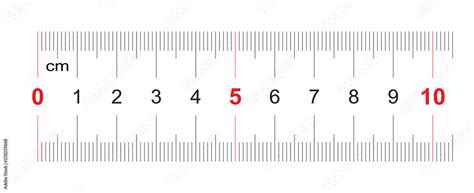 Ruler of 100 millimeters. Ruler of 10 centimeters. Calibration grid ...