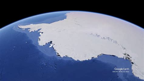 Google Earth Maps Antarctica | cloudintegral.com