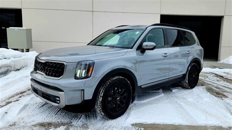 New Wolf Gray 2023 Kia Telluride SX Prestige X Pro !!! - YouTube