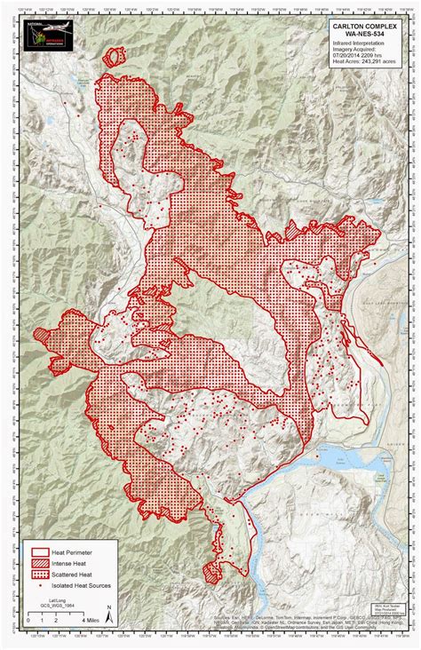 Carlton Complex fire largest in Washington state history - Wildfire Today