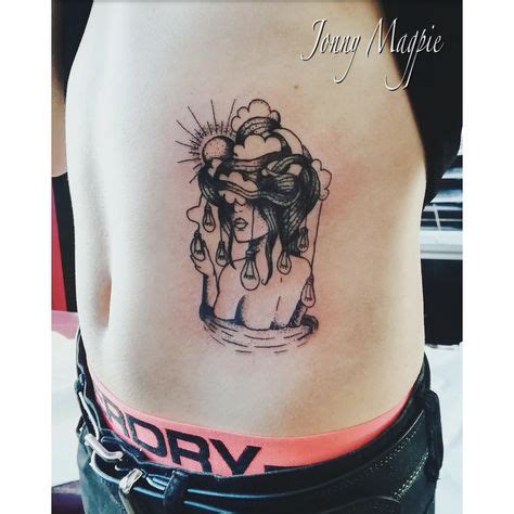 Head in the clouds tattoo by Jonny Magpie. Instagram: Jonny.Magpie Facebook: JonnyMagpieTattoo ...