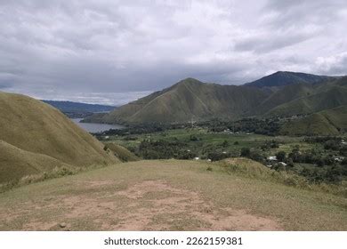 Bukit Holbung Teletubbies Hill Samosir Island Stock Photo 2262159381 ...