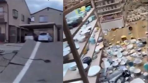 Terremoto y tsunami, así inició el año en Japón: video - Apartado MEX