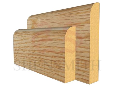 Bullnose Oak Skirting Board - SkirtingBoards.com®