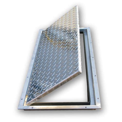 Boat deck hatch - HTC13x30 - Heater Craft - rectangular / opening