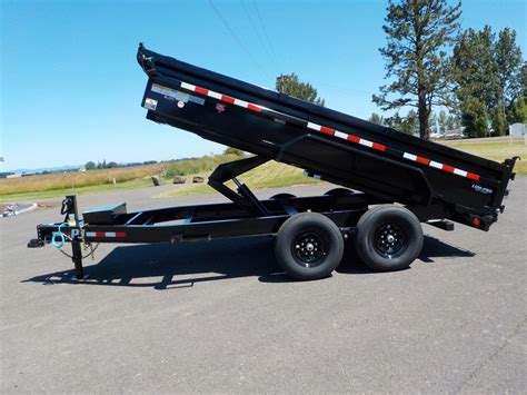 2022 PJ Trailers Dump 7' X 14' 14K DL 28" Low Pro - 7x14 | #DL14-14K-ST ...