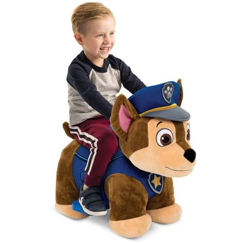 Nick Jr. PAW Patrol Chase 6V Plush Electric Ride-On Toy for Toddlers by Huffy - Walmart.com ...