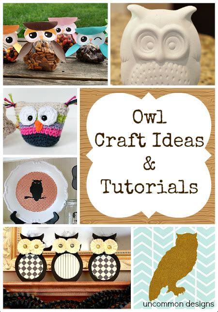 12 Fall Owl Crafts Ideas and Tutorials