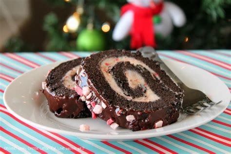 Dark Chocolate Peppermint Roll - Love Grows Wild