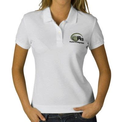 Embroidered IEEE PES Ladies Polo Shirts by ieee_pes | Polo shirt women, Shirts, Embroidered polo ...