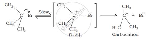 Explain the Mechanism of Alkaline Hydrolysis of Tert-butyl Bromide with Energy Profile Diagram ...