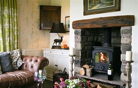 wood burning stove | Home, Cozy fireplace, House interior