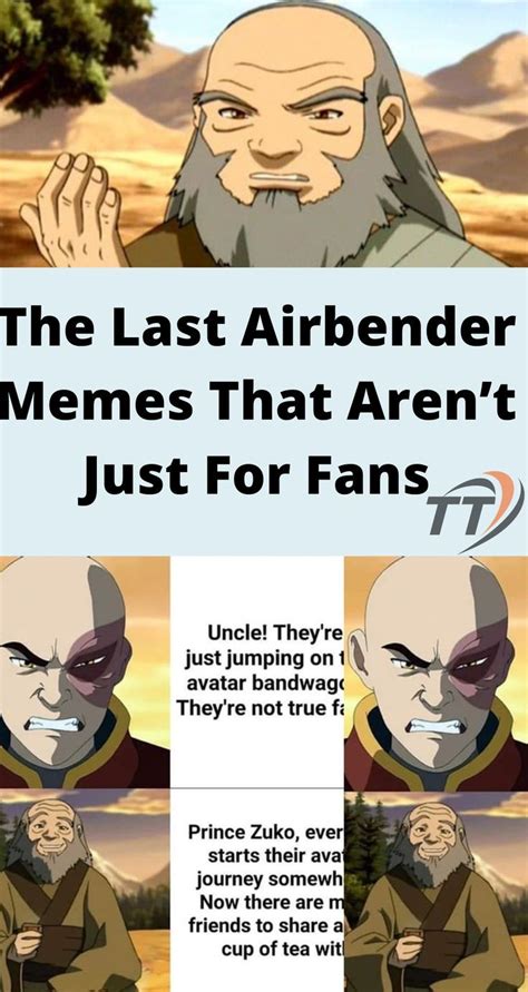 Funny Avatar: The Last Airbender Memes That Aren’t Just For... | The ...