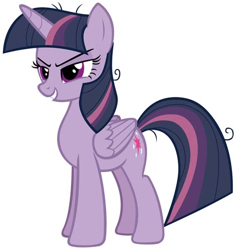 Mean Twilight Sparkle Smiling Evilly by AndoAnimalia | My little pony ...