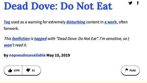 Dead Dove: Do Not Eat | Know Your Meme