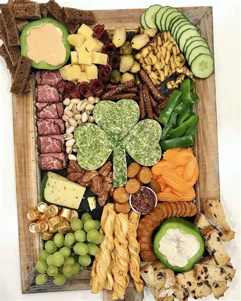 St. Patrick's Day Snack Board - The BakerMama