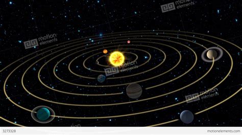 Solar System Animation Stock Animation | 3273328