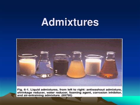 PPT - Admixtures PowerPoint Presentation, free download - ID:5668345