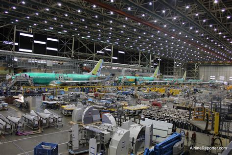 Photo Tour of the Boeing 737 Renton Factory - AirlineReporter ...