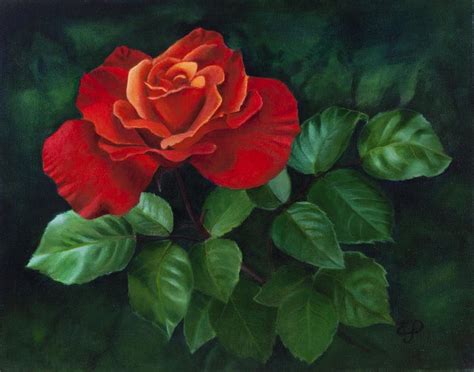 thomas kinkade - Google Search | Rose oil painting, Painting the roses red, Rose painting