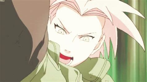 Sakura Naruto GIF - Sakura Naruto Punch - Discover & Share GIFs