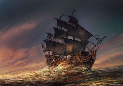 At Sea, Jorge Jacinto on ArtStation at https://www.artstation.com/artwork/3oe9Zg